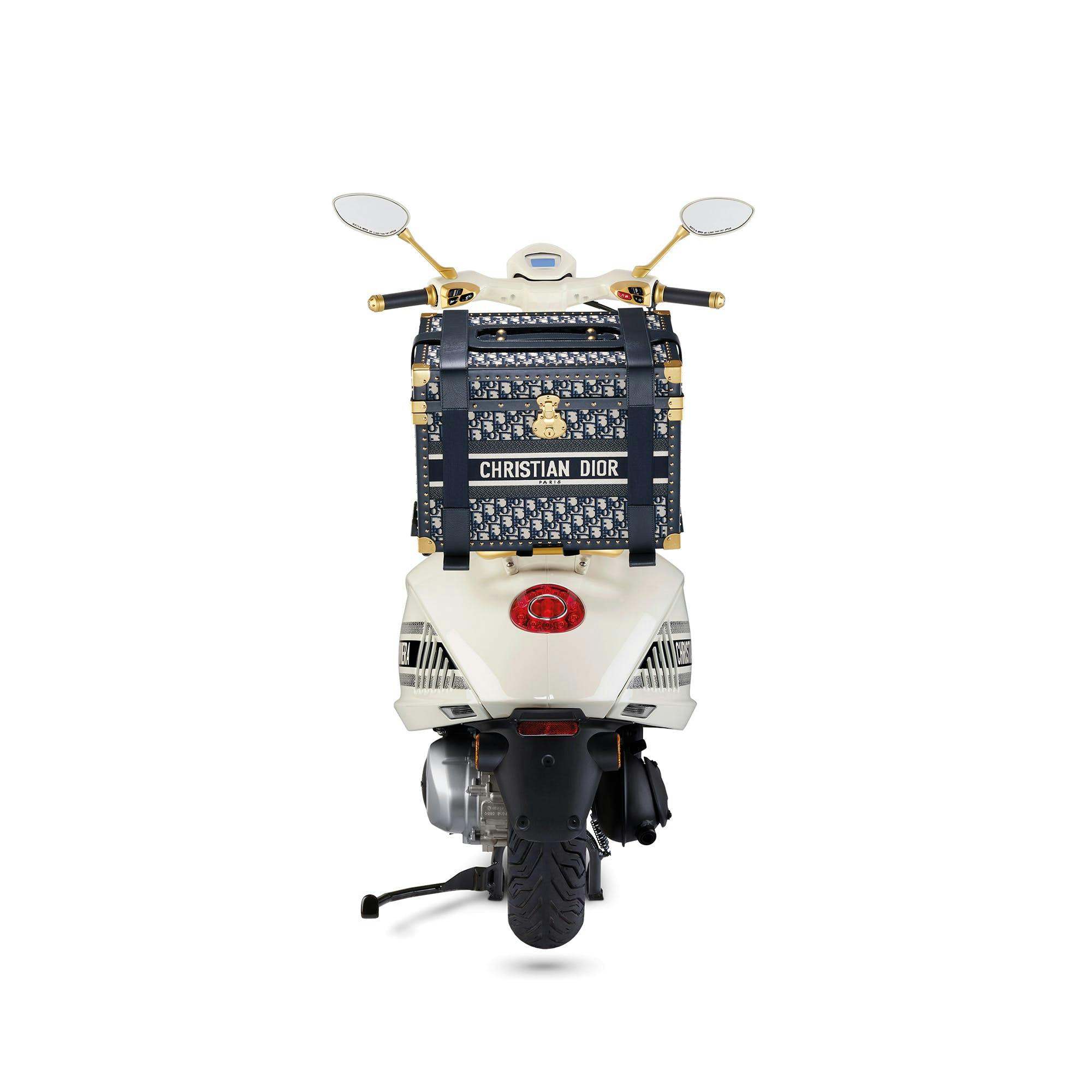 Your First Look at the Dior Vespa Scooter Collaboration