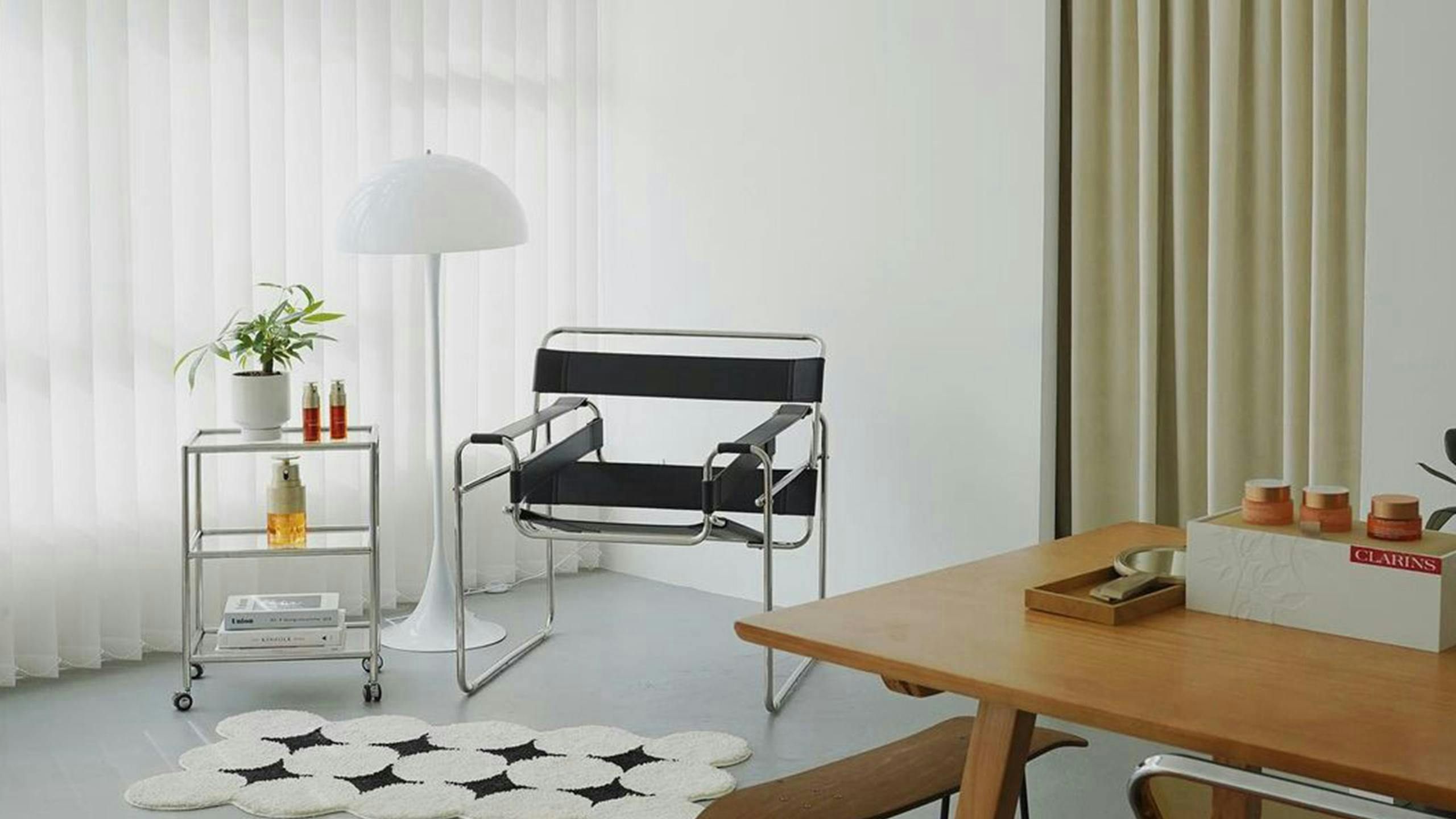 home decor lamp chair furniture plant